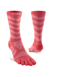 Injinji Women's Ultra Run Crew Coral