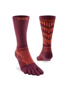 Injinji Ultra Run Crew Mahogany