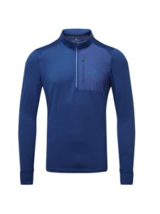 Ronhill Men's Tech Winter 1/2 Zip Ocean/Electric Blue