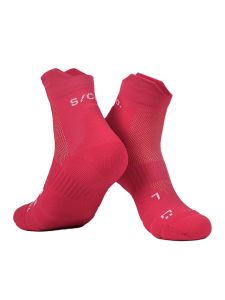 SCo Socks Casual Height Unisex Deep Pink