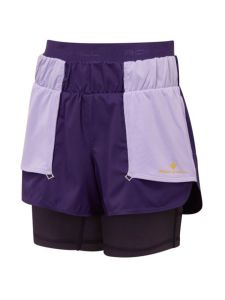 RonHill Women's Tech Twin Short in Imperial/Nightshade