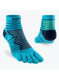 Injinji Ultra Run Mini‑Crew Pacific Blue