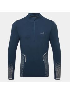 Ron Hill Mens Tech Reflect Half Zip