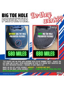 Brit Patch Big Toe Hole Preventer