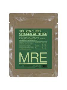 MRE Chicken in Yellow Curry with Rice 300g Ready To Eat Meal