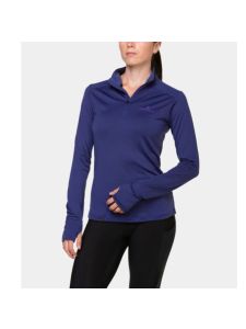 RonHIll Womens Tech Merino Half Zip Deep Ocean