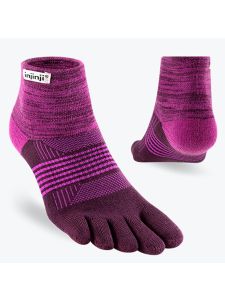 Injinji Women's Trail Midweight Mini-Crew Violet