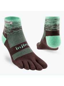Injinji Trail Midweight Mini‑Crew Mint