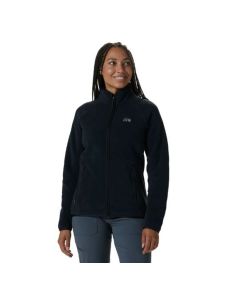 Mountain Hardwear Ladies Polartec Brushed Jacket in Black