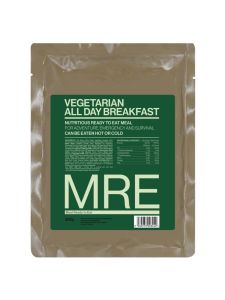 MRE 300g Vegetarian All Day Breakfast, Ready to Eat Meal