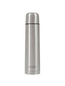 Highlander 1L Duro Flask Silver