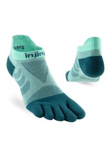 Injinji Women's Ultra Run No‑Show Glacier