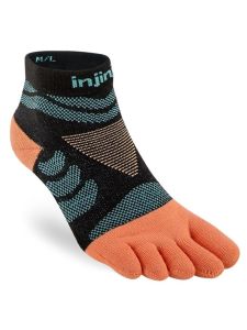 Injinji Women's Ultra Run Mini Crew Socks Tide