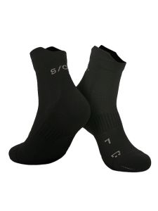 SCo Socks Casual Height Unisex Jet Black