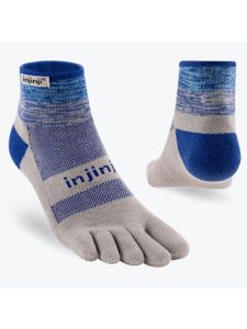 Injinji Trail Midweight Mini‑Crew Neptune