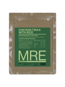 MRE Chicken Tikka with Rice 300g Ready To Eat Meal