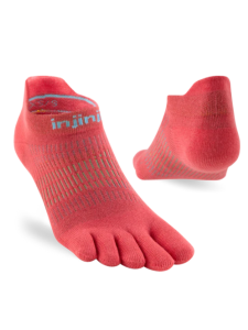 Injinji Women's Ultra Run No Show Coral