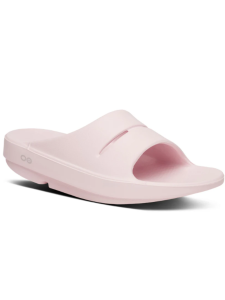 OOFOS Recovery Footwear OOahh Slide Sandal Pink