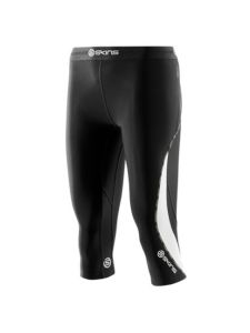 SKINS DNAmic Thermal Ladies Capri Tights in Black/Cloud
