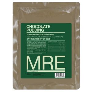 MRE 200g Chocolate Pudding with Choc Sauce Ready to Eat Mea MRE 200g Chocolate Pudding with Choc Sauce Ready to Eat Mea