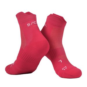 S/Co Socks Casual Height Unisex Deep Pink S/Co Socks Casual Height Unisex Deep Pink