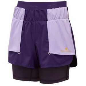 RonHill Women's Tech Twin Short in Imperial/Nightshade RonHill Women's Tech Twin Short in Imperial/Nightshade
