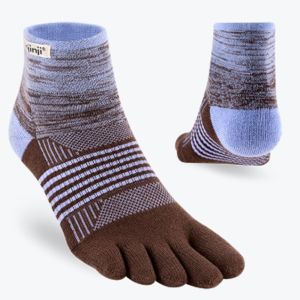 Injinji Women's Trail Midweight Mini‑Crew Periwinkle Injinji Women's Trail Midweight Mini‑Crew Periwinkle