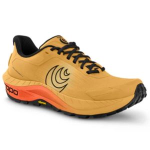 Topo Men's MTN Racer 4 Trail Shoe Mango/Black Topo Men's MTN Racer 4 Trail Shoe Mango/Black