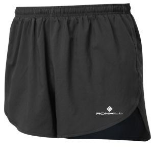 RonHill Men's Core Racer Short Black/BrightWhite RonHill Men's Core Racer Short Black/BrightWhite