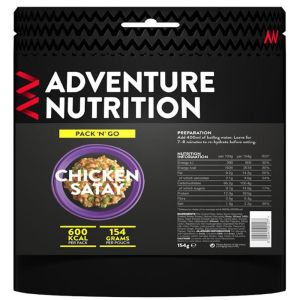 600 Kcal Pack & Go Chicken Satay Freeze Dried 600 Kcal Pack & Go Chicken Satay Freeze Dried