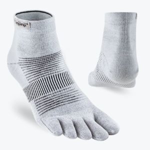 Injinji Run Lightweight Mini‑Crew Grey Injinji Run Lightweight Mini‑Crew Grey