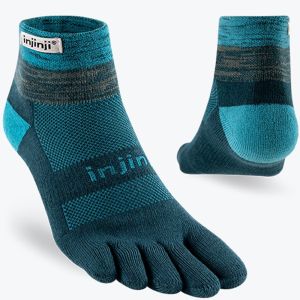 Injinji Trail Midweight Mini-Crew Midnight Injinji Trail Midweight Mini-Crew Midnight