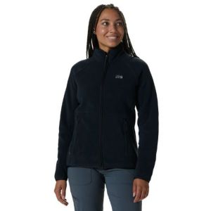 Mountain Hardwear Ladies Polartec Brushed Jacket in Black Mountain Hardwear Ladies Polartec Brushed Jacket in Black