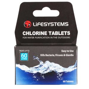 Lifesystems Chlorine Water Purification Tablets Lifesystems Chlorine Water Purification Tablets