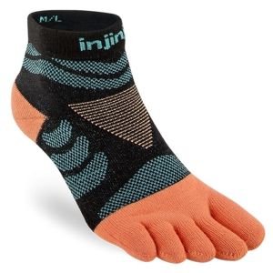 Injinji Women's Ultra Run Mini Crew Socks Tide Injinji Women's Ultra Run Mini Crew Socks Tide