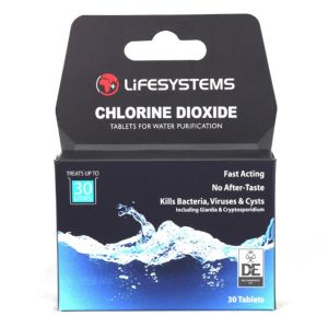 Lifesystems Chlorine Dioxide Water Purification Tablets Lifesystems Chlorine Dioxide Water Purification Tablets
