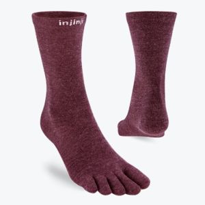 Injinji Liner Crew Wool Garnet Injinji Liner Crew Wool Garnet