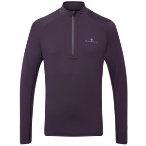 RonHill Men's Life Practice 1/2 Zip Tee Nightshade RonHill Men's Life Practice 1/2 Zip Tee Nightshade