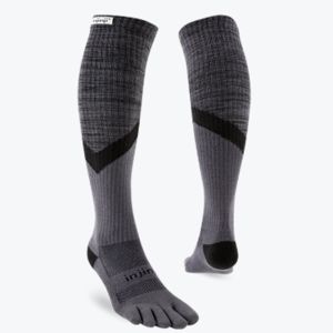 Injinji Trail Midweight Over the Calf Granite Injinji Trail Midweight Over the Calf Granite