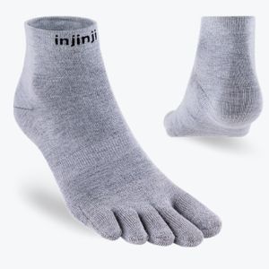 Injinji Liner Mini‑Crew Grey Injinji Liner Mini‑Crew Grey