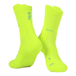 S/Co Socks Crew Height Unisex Electric Neon