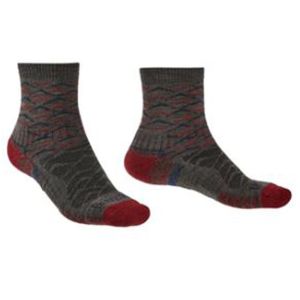 Bridgedale Men Merino Performance 3/4 Crew Brown/Dark Red Bridgedale Men Merino Performance 3/4 Crew Brown/Dark Red