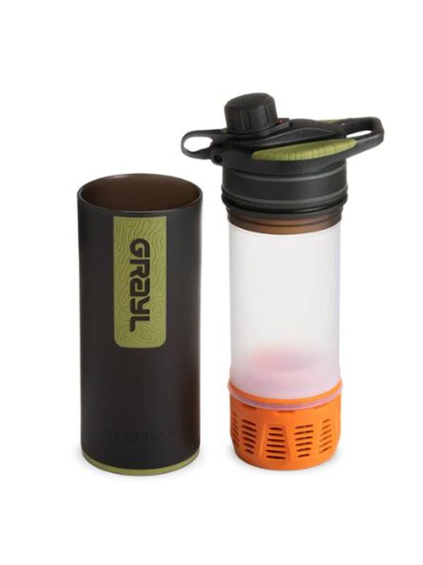 Grayl Geopress Water Purifier Black Camo 710ml
