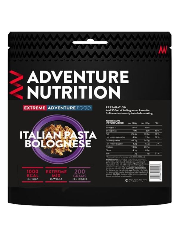 Extreme 1000 Kcal Italian Pasta Bolognese
