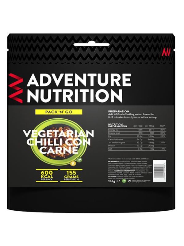 600kcal Vegetarian Chilli Con Carne