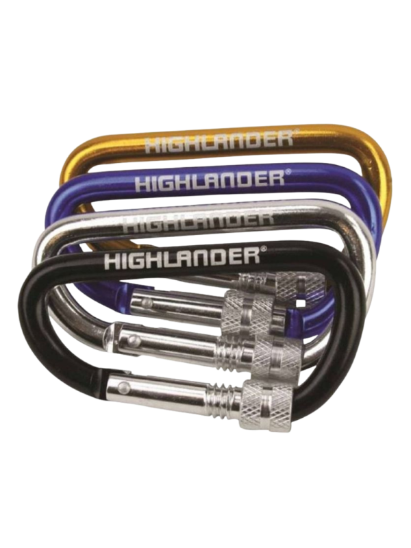 Highlander Screwgate Karabiner 7.5cm