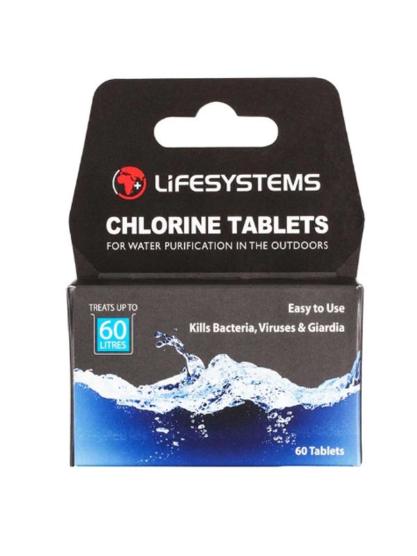 Lifesystems Chlorine Water Purification Tablets