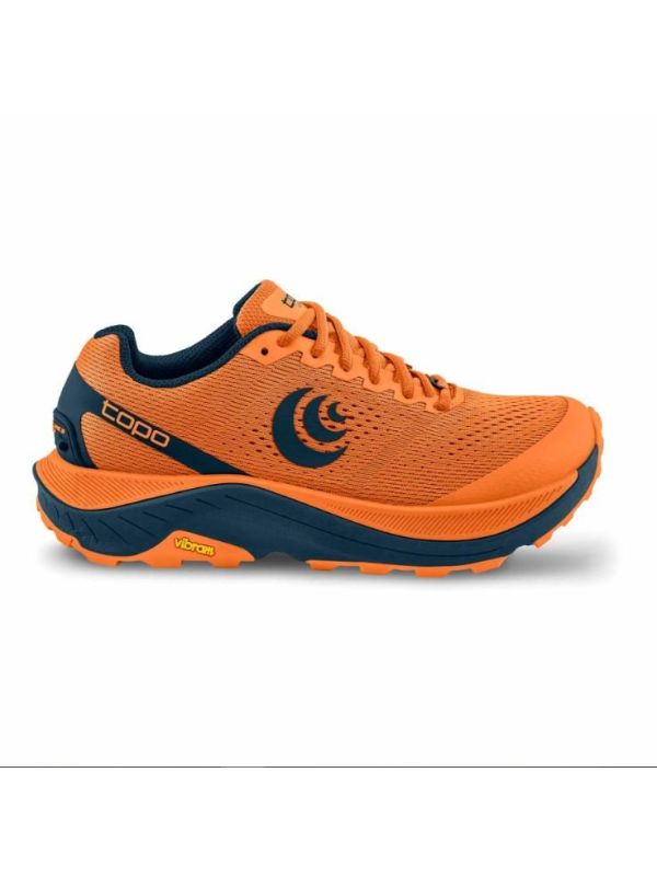 Topo Men's Ultraventure 3 Trail Shoe Orange/Navy