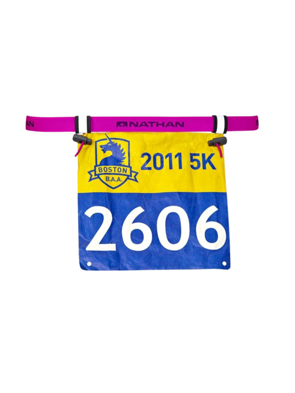 Nathan Race Number Belt Pink